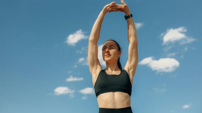 Women Stretching - lower body stretches